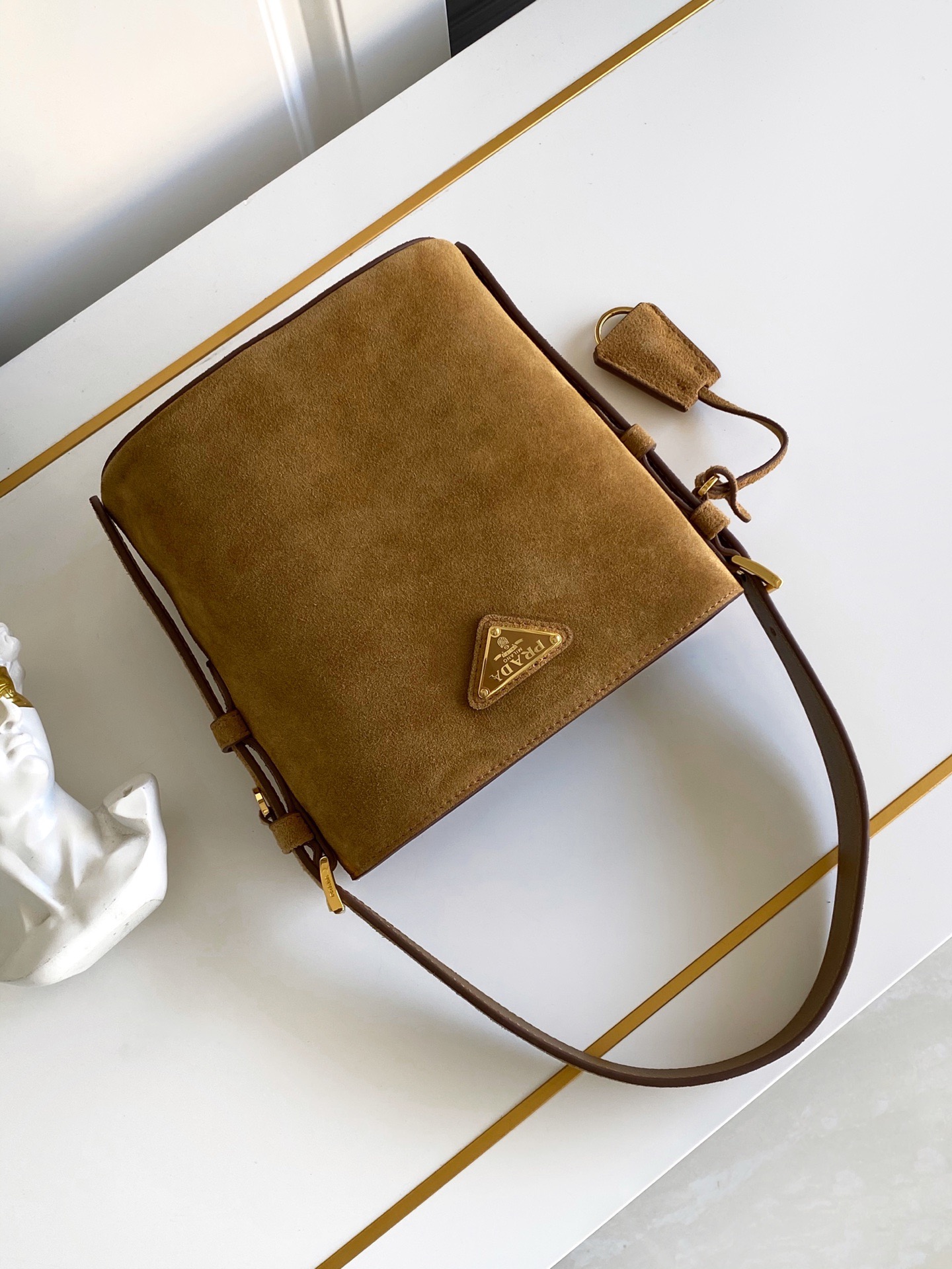 Prada 1BE078 Women Shoulder Bags 22*22*13cm