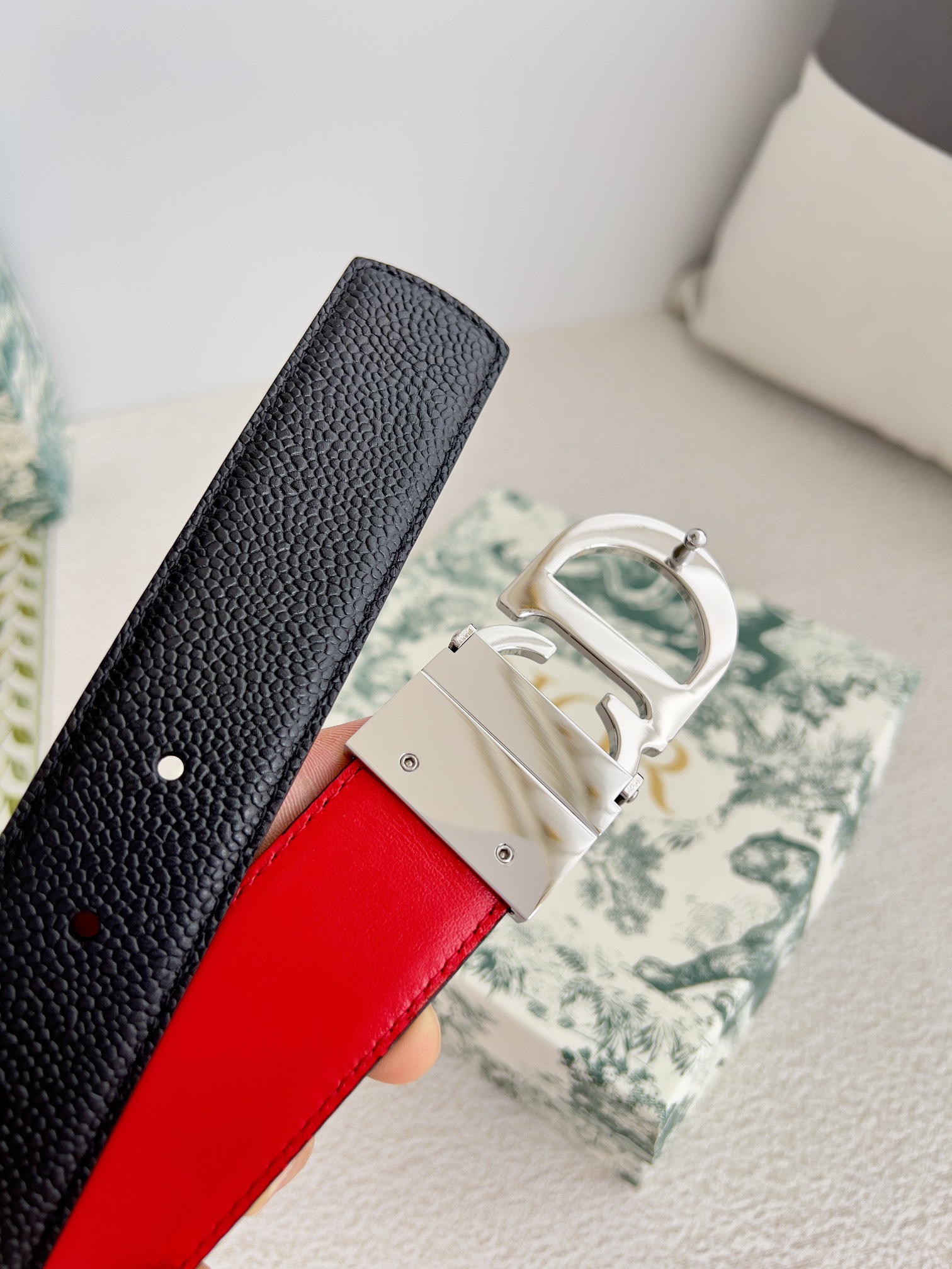 Dior Men Belt Width 3.5cm