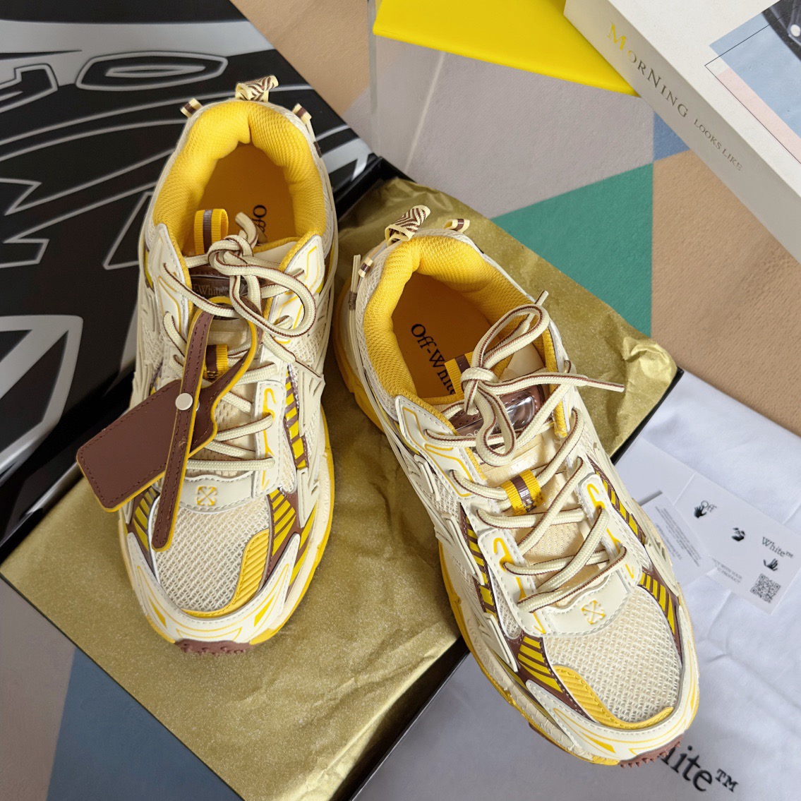 OFF White 2024ss Ow Be Right Back Sneaker Milan Size 36-46