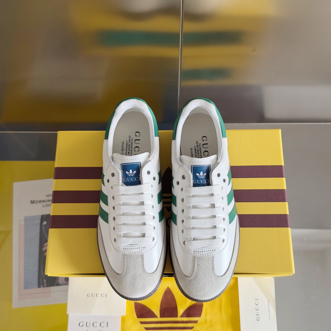 Gucci x Adidas Gazelle Sneaker Size 36-46