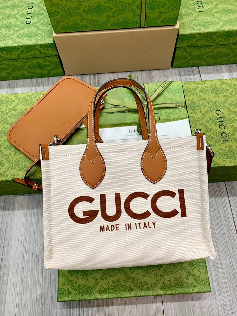 Gucci GG Supreme Shopping Bags Size 28*19.5*12cm