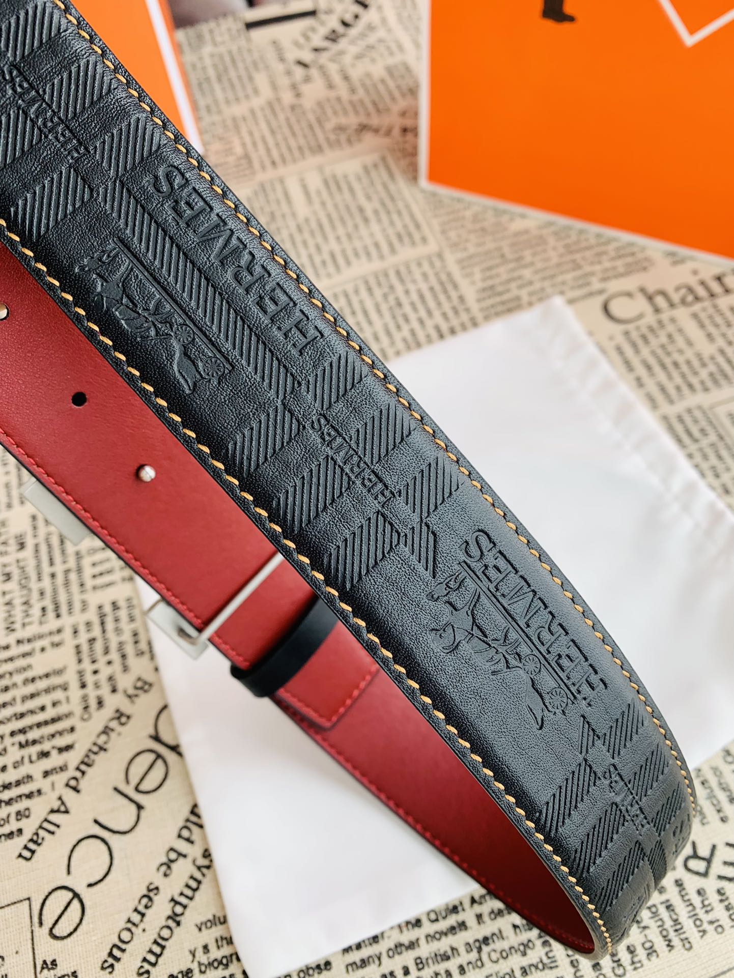 Hermes Men Belt Width 3.8cm