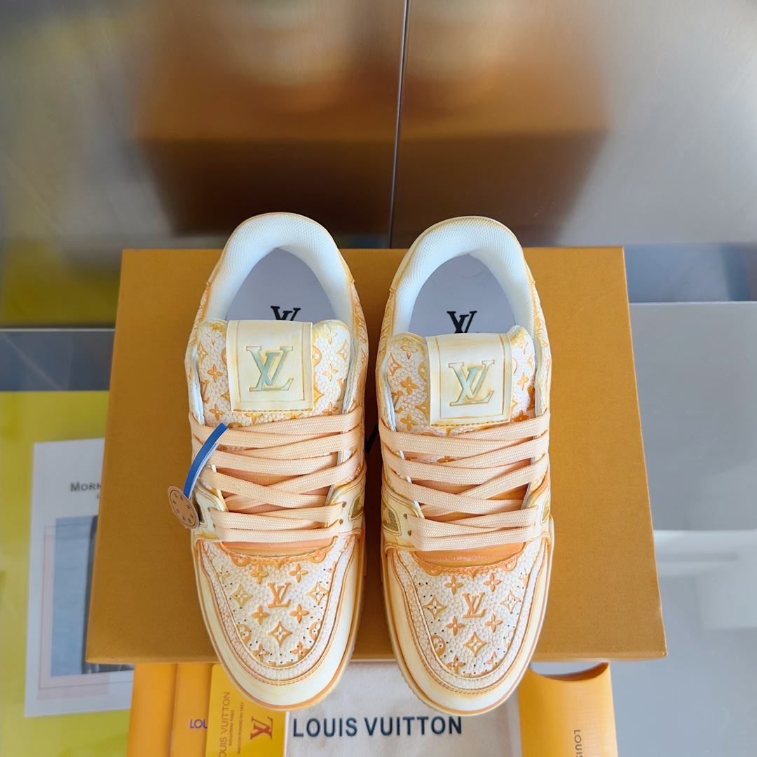 Louis Vuitton 2024ss Trainer Sneaker Size 36-46
