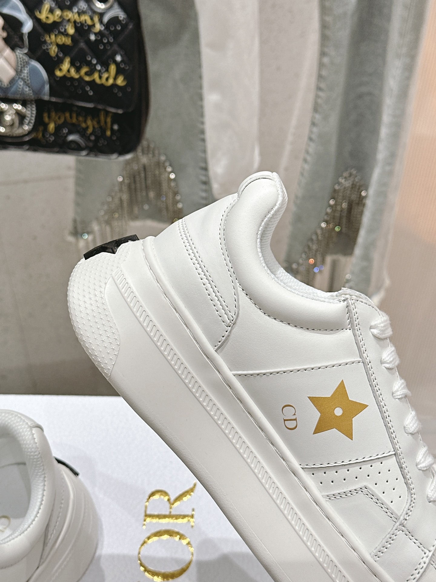 Dior Star Sneaker mit Plateausohle Size 36-41