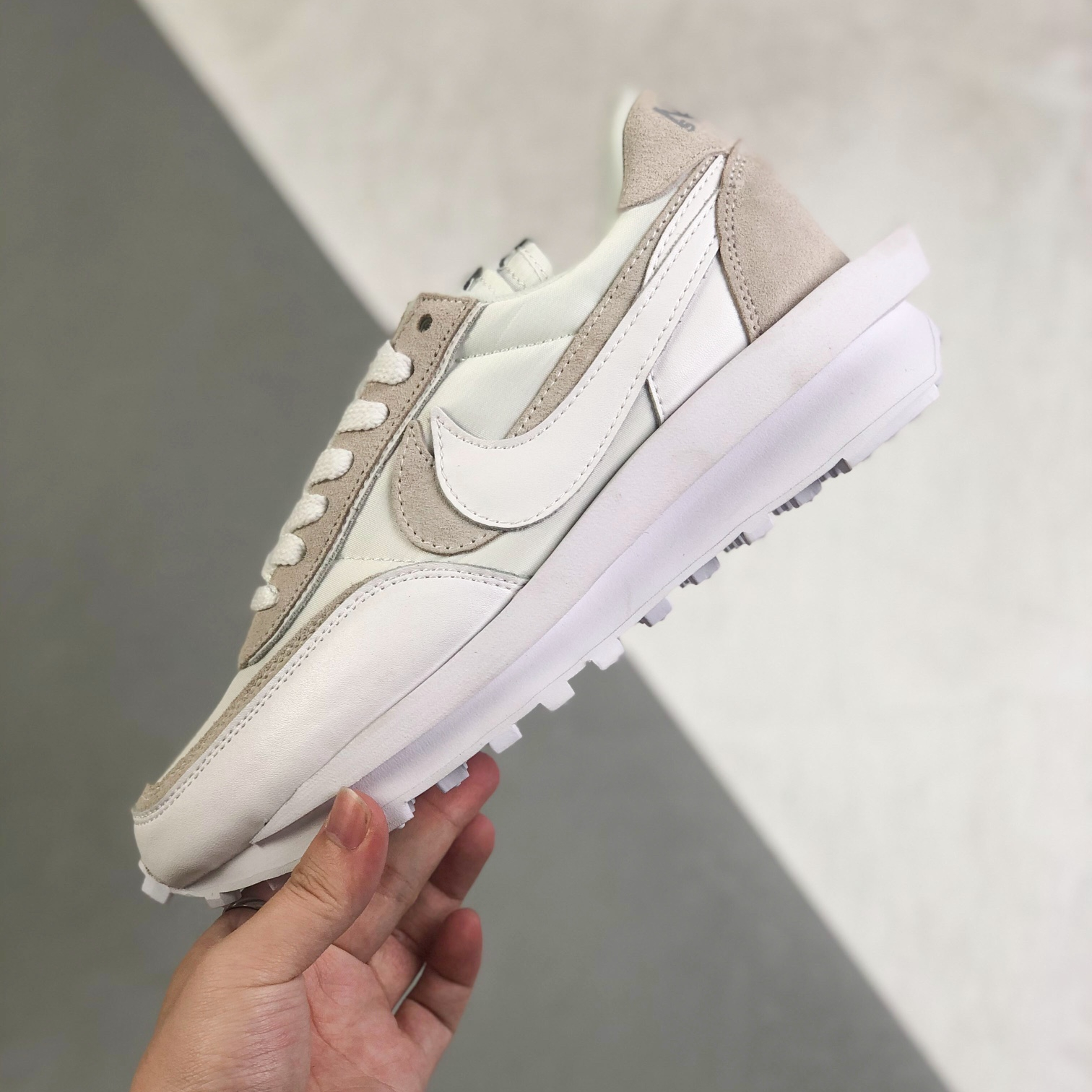 Nike x Sacai LDV Waffle Sneakers Shoes White Mens/Women 36 - 46