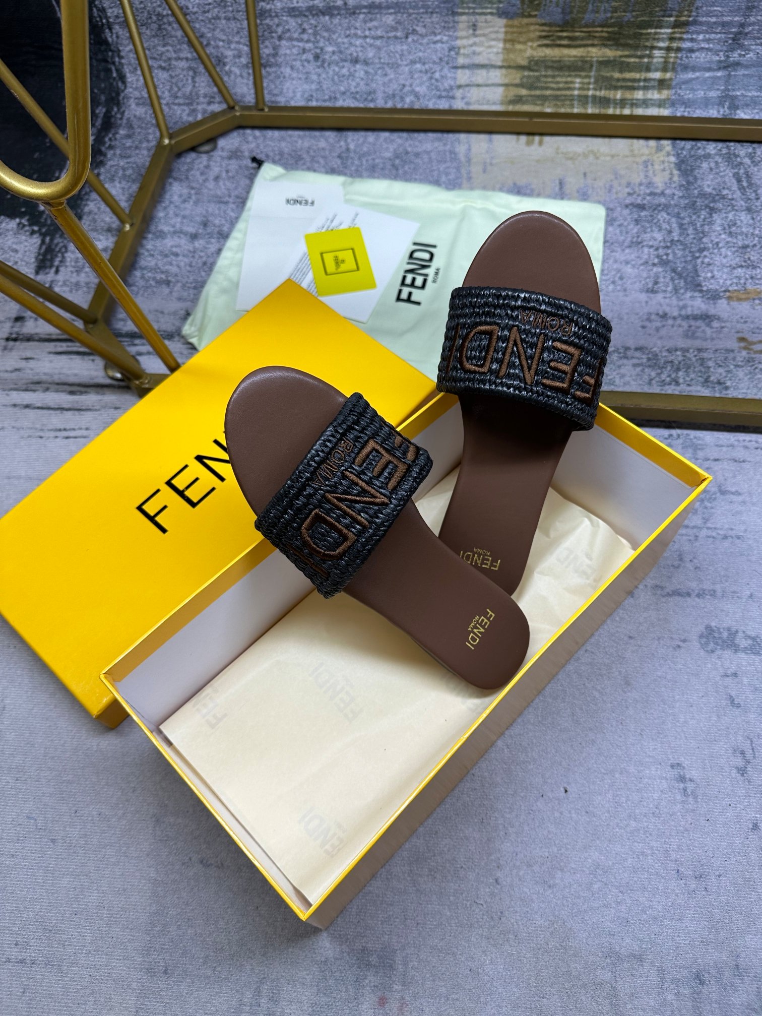 Fendi Slippers Size 36-42