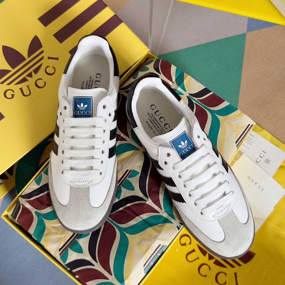 Gucci x Adidas Gazelle Sneaker Size 36-46