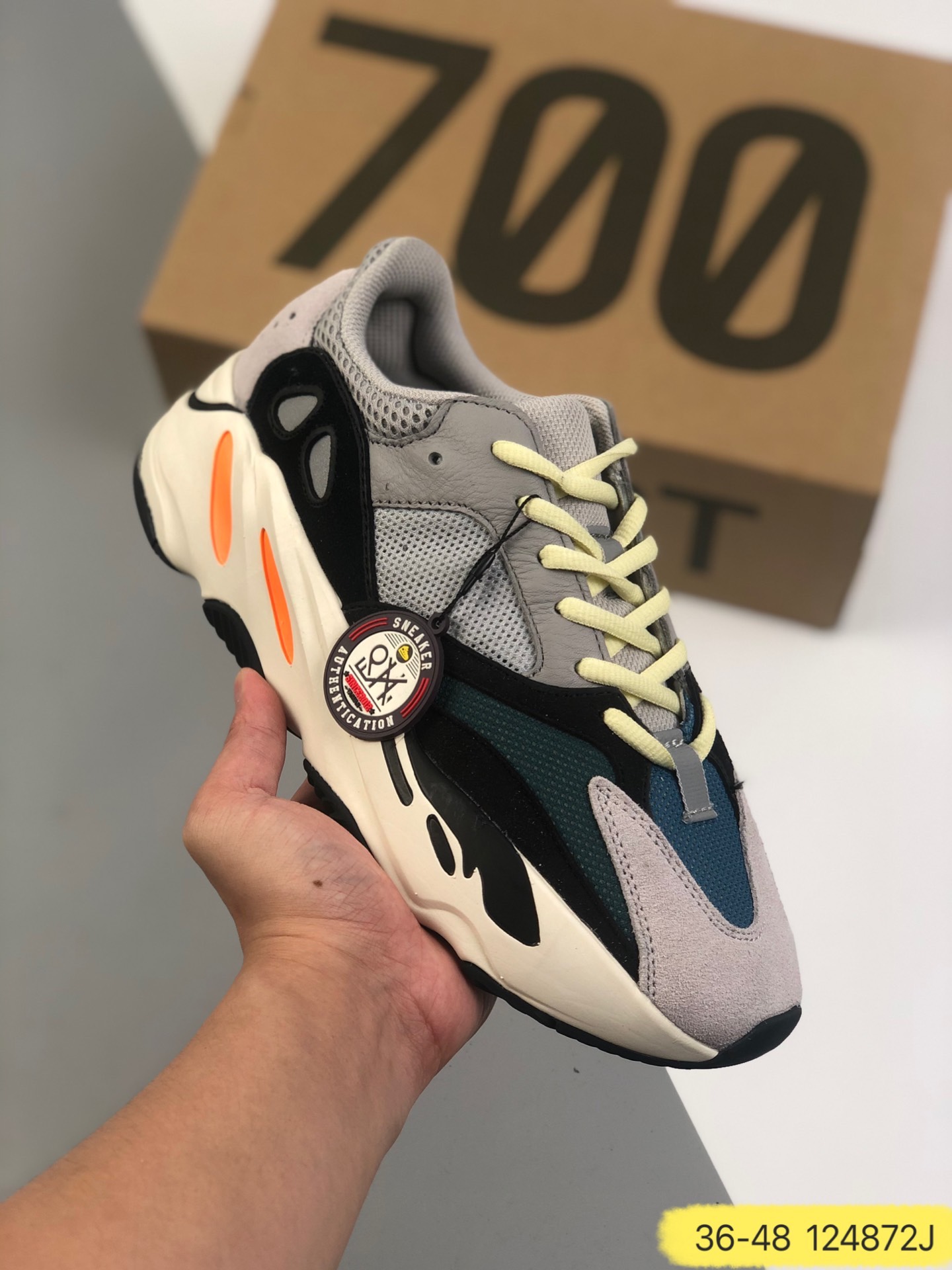 Yeezy Boost 700 V1 Sun Mens/Women's Sneakers Shoes 36 - 48