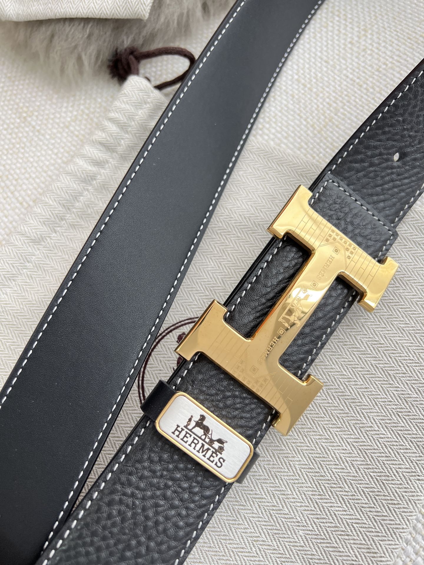 Hermes Men Belt Width 3.8cm