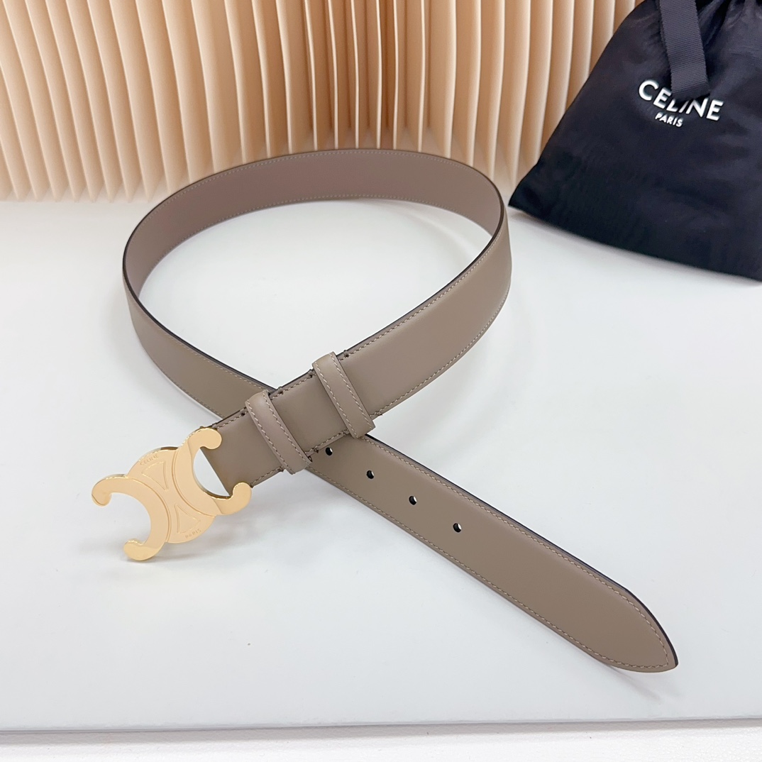 Celine Women Belt Width 3.4cm