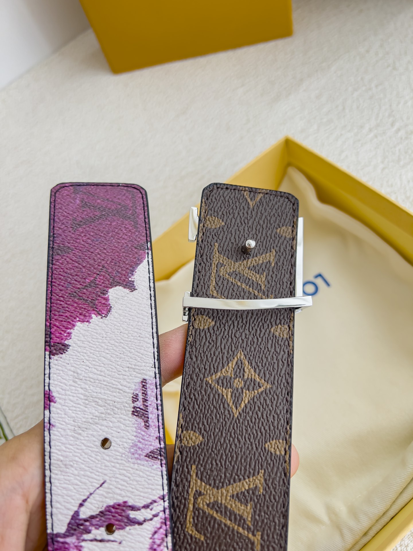 Louis Vuitton Men Belt Width 3.8cm