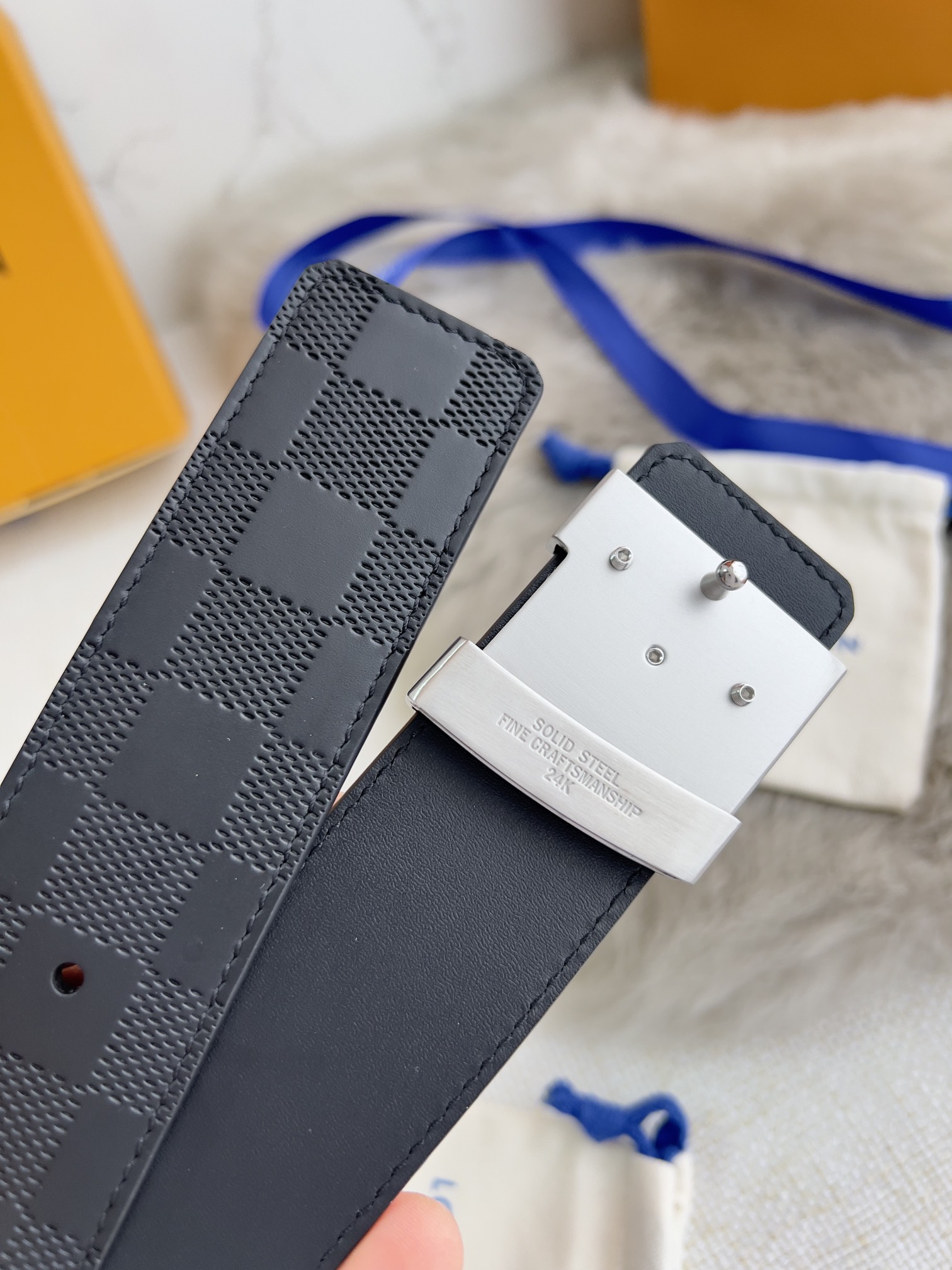 Louis Vuitton Men Belt Width 3.8cm