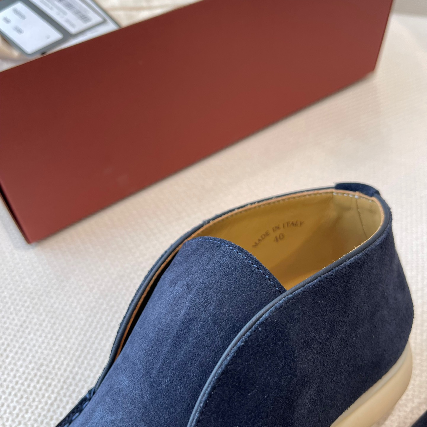 Loro Piana Unisex Loafers High Top Size 36-45