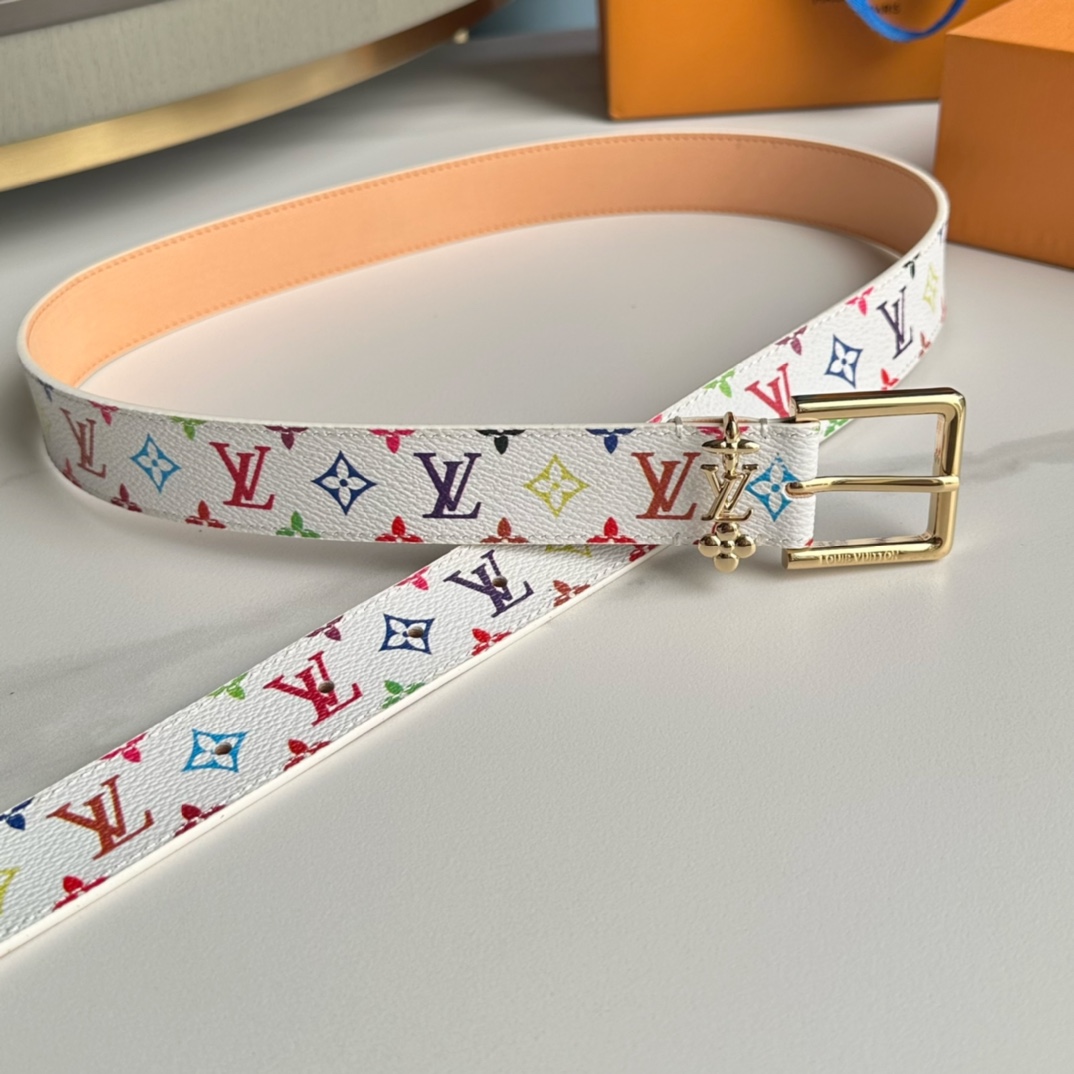 Louis Vuitton Women Belt Width 3cm