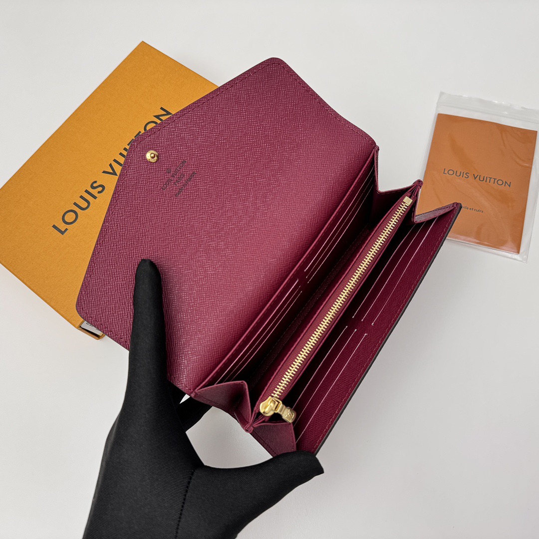 Louis Vuitton Women Wallet M62234 Size 19*10cm