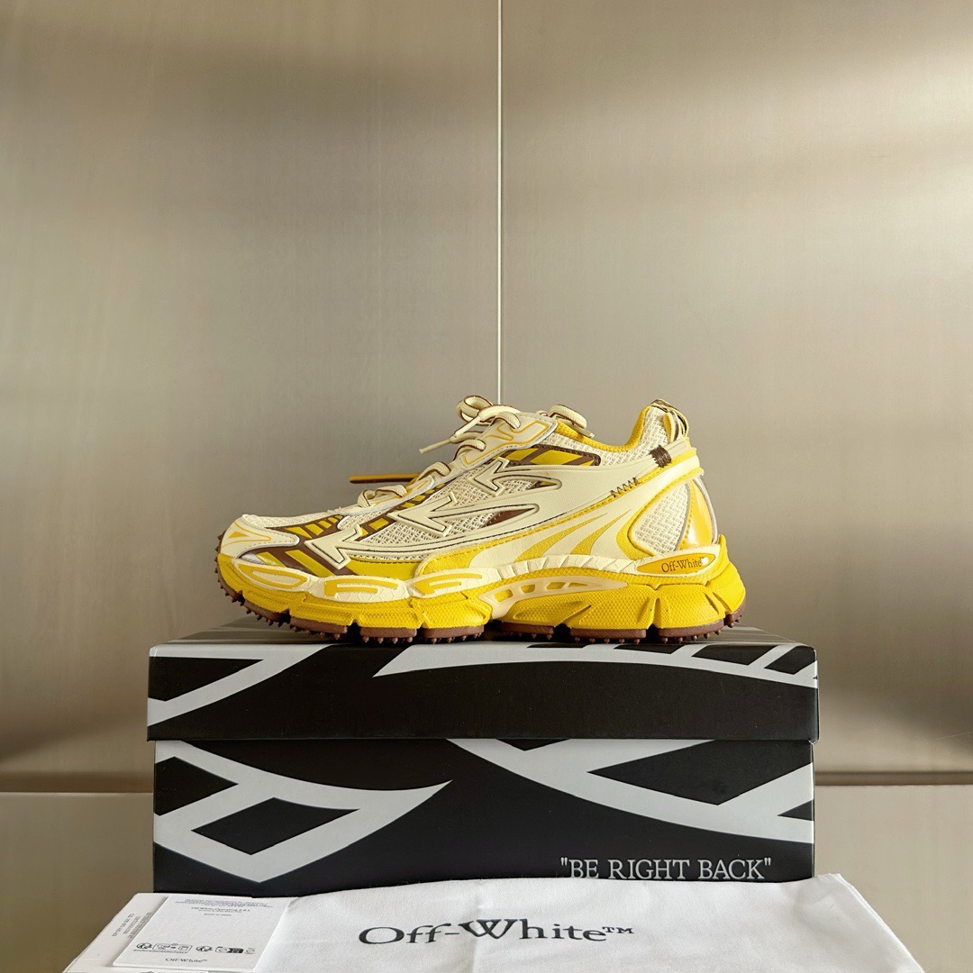 OFF White 2024ss Ow Be Right Back Sneaker Milan Size 36-46