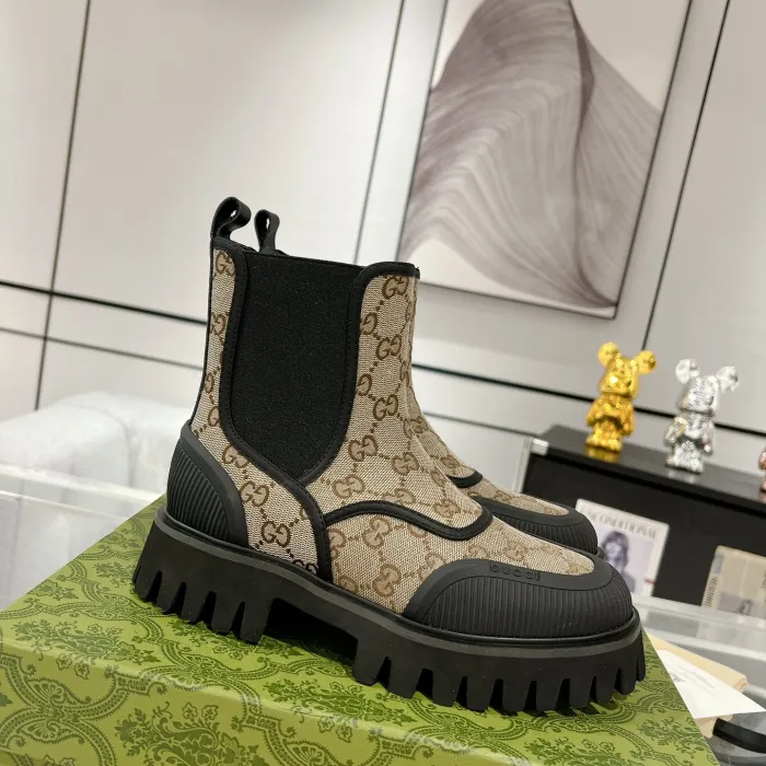 Gucci 23fw New Boots Unisex Size 35-46