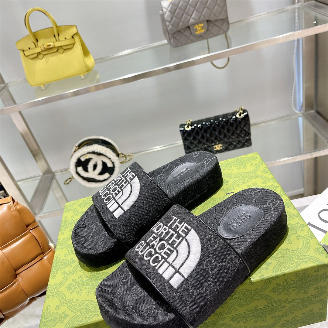Gucci Platform Sandal Slippers Size 36-45 4-Color