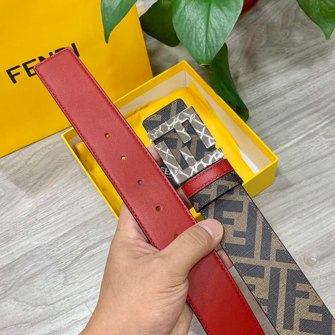 Fendi Men Belt Width 4cm