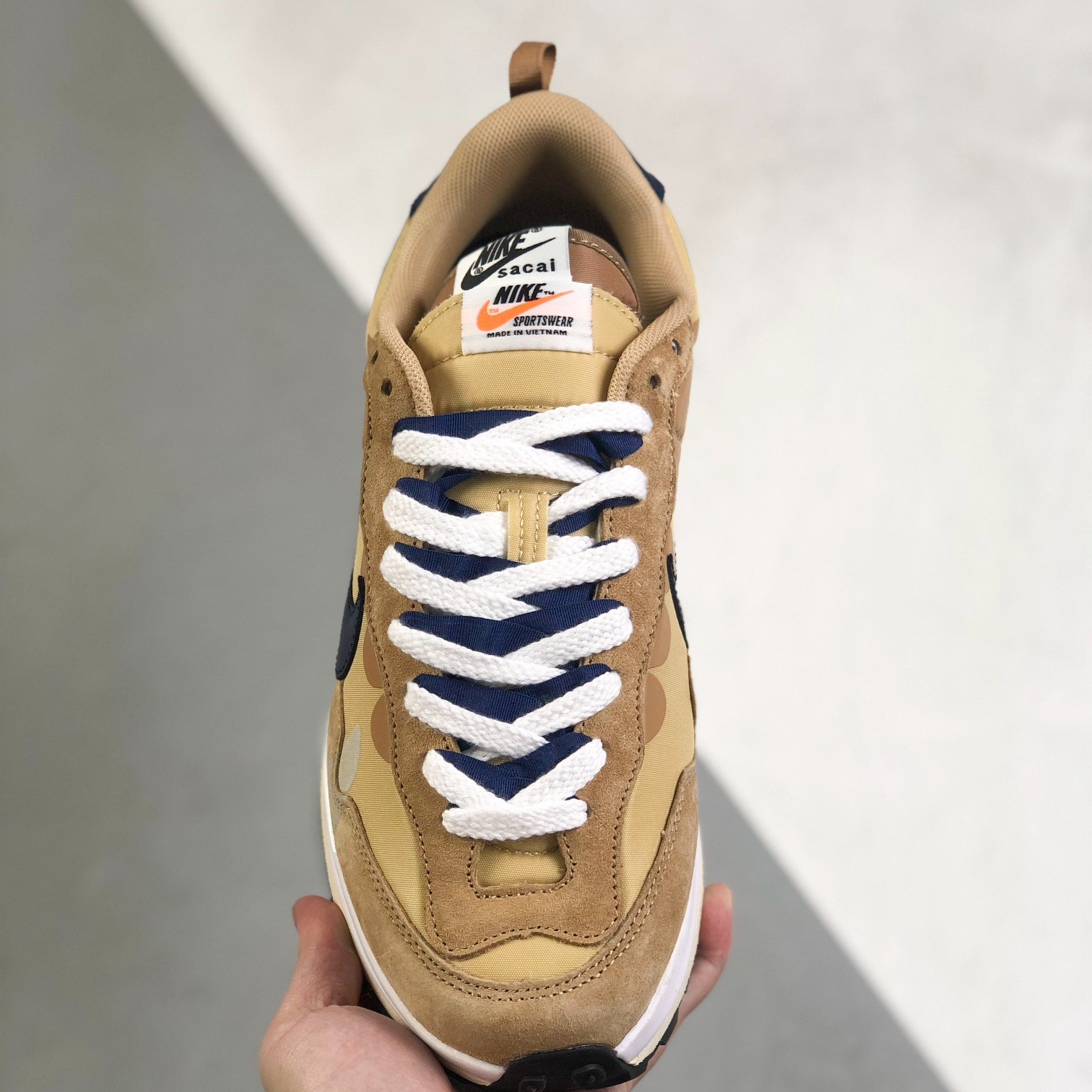 Nike x Sacai LDV Waffle Sneakers Shoes Black Mens/Women 36 - 46