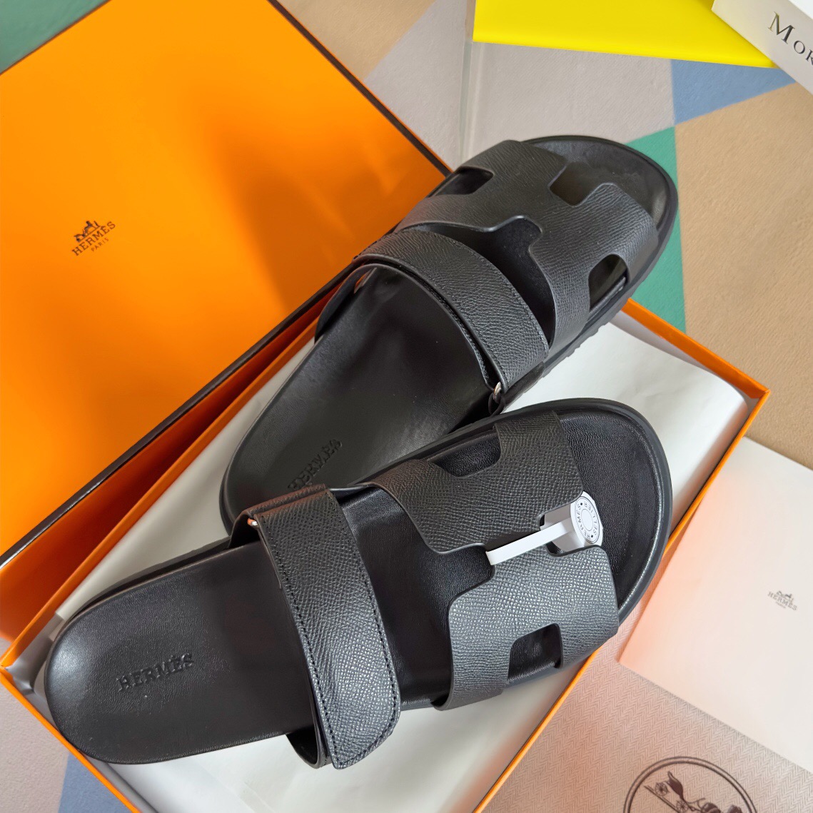 Hermes chypre Slippers Size 36-45