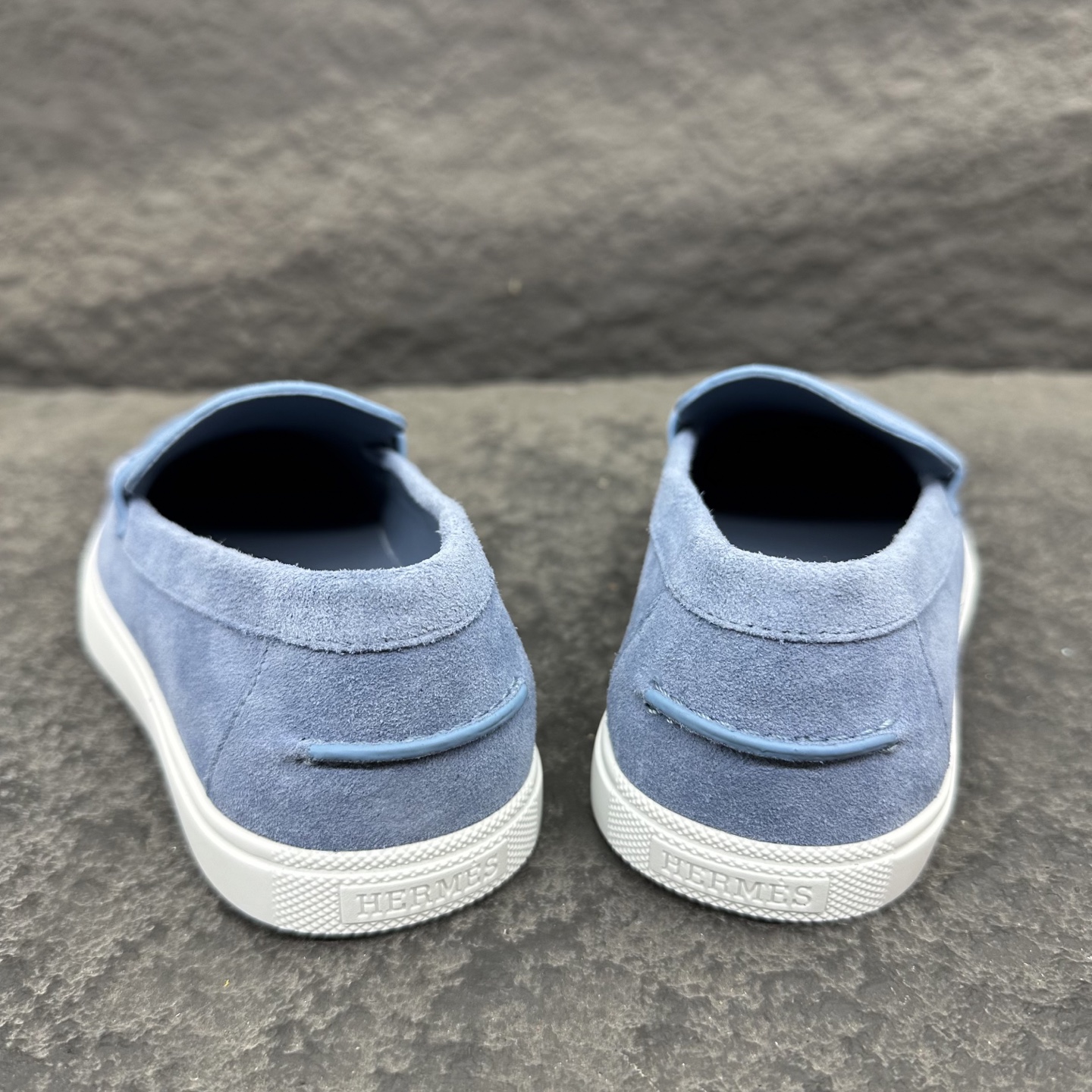 Hermes Job Unisex Loafers Size 35-46