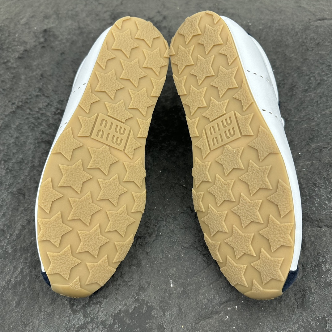 MiuMiu Plume Nappa Sneaker Size 35-40