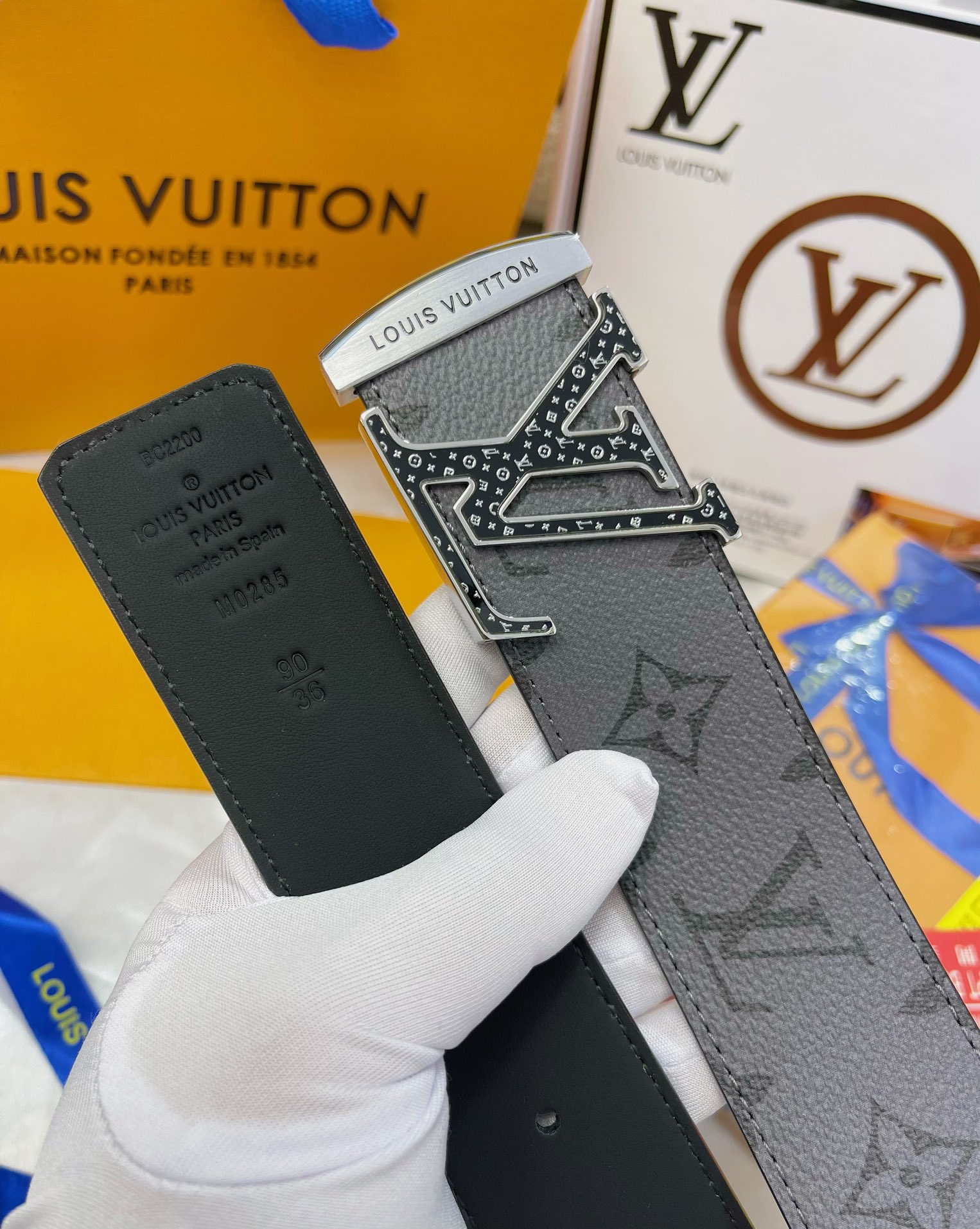Louis Vuitton Men Belt Width 3.8cm