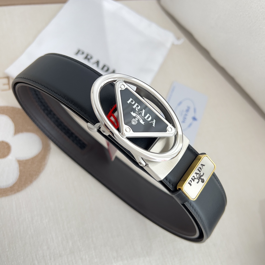 Prada Men Belt Width 3.5cm