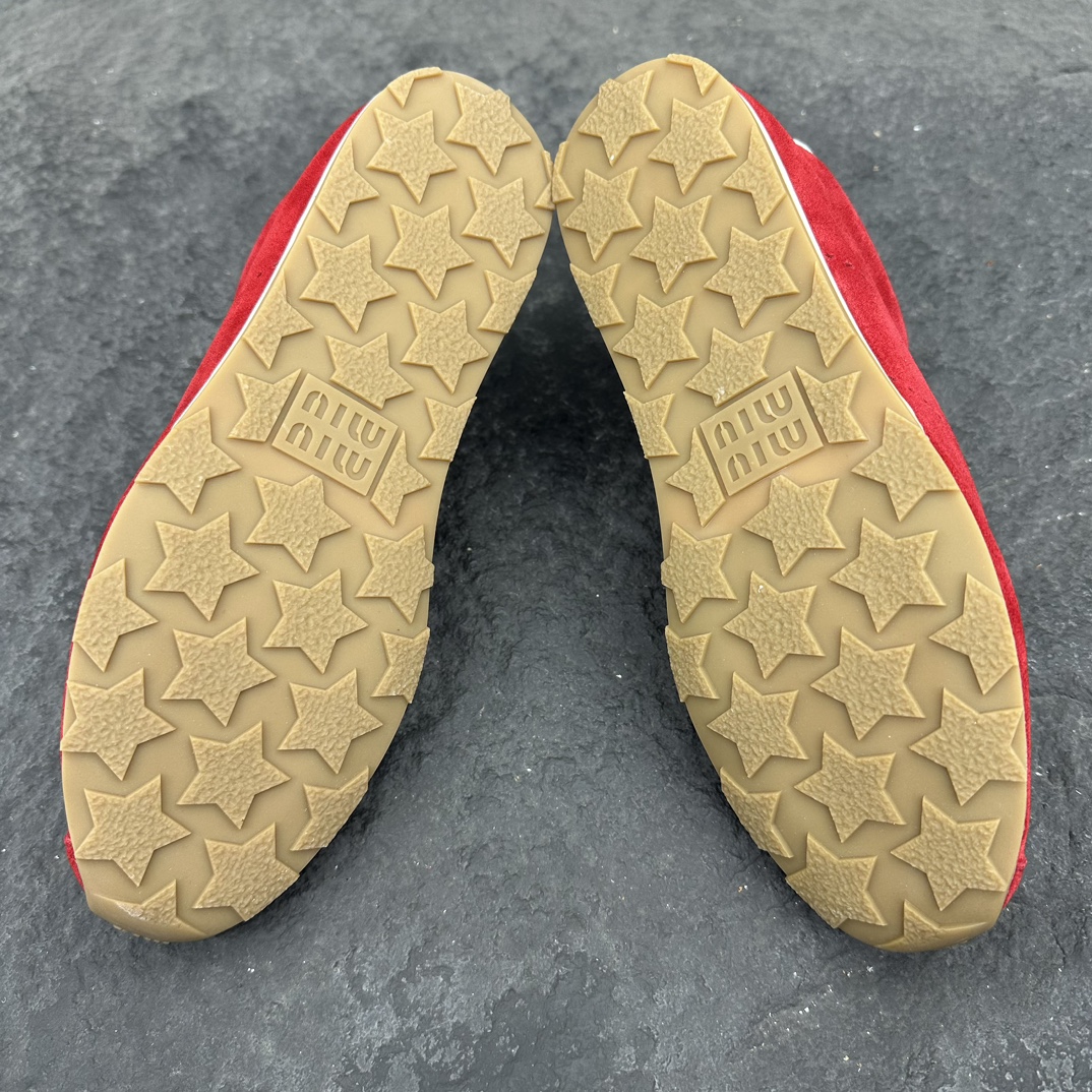 MiuMiu Plume Nappa Sneaker Size 35-40