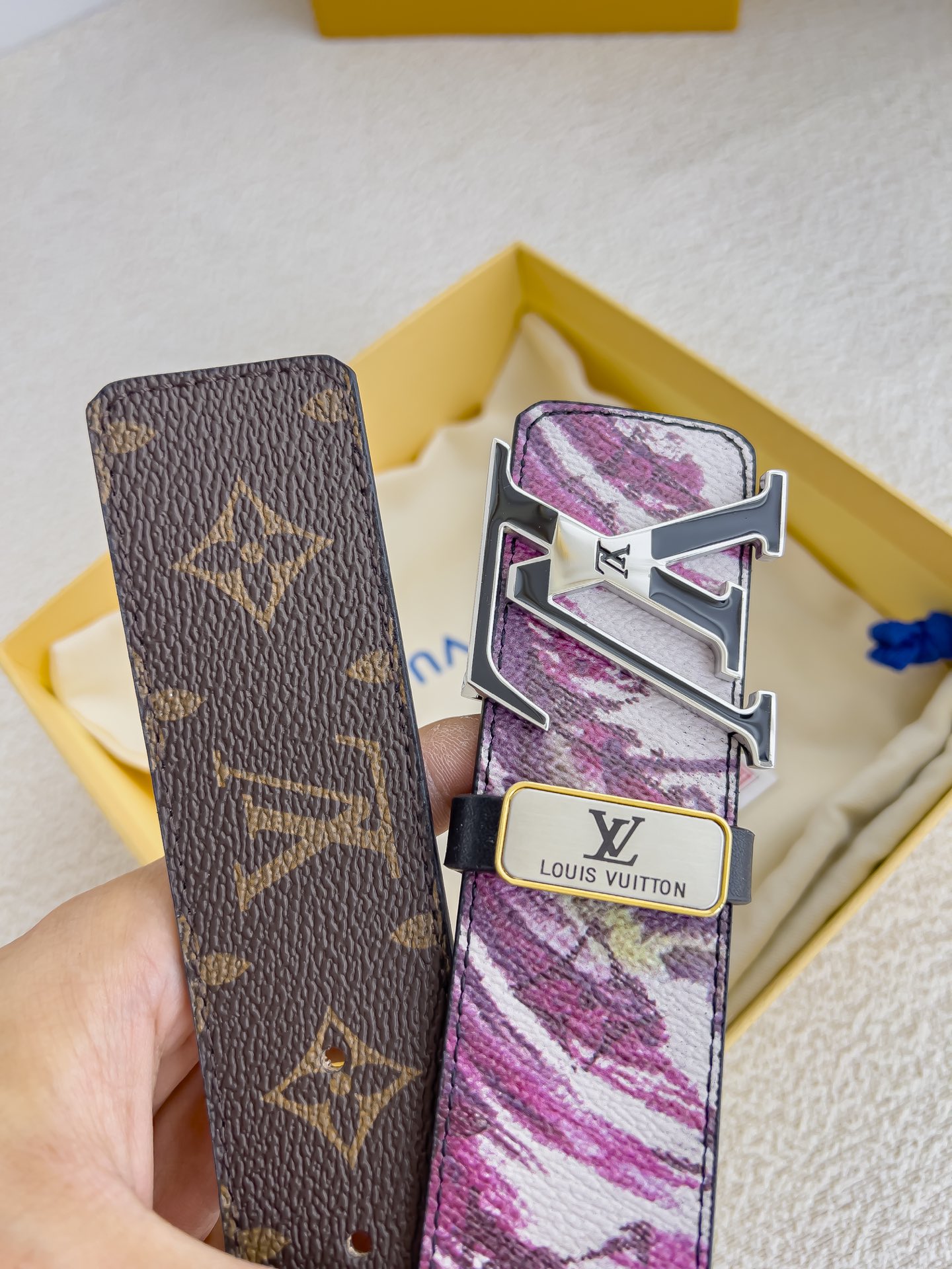 Louis Vuitton Men Belt Width 3.8cm