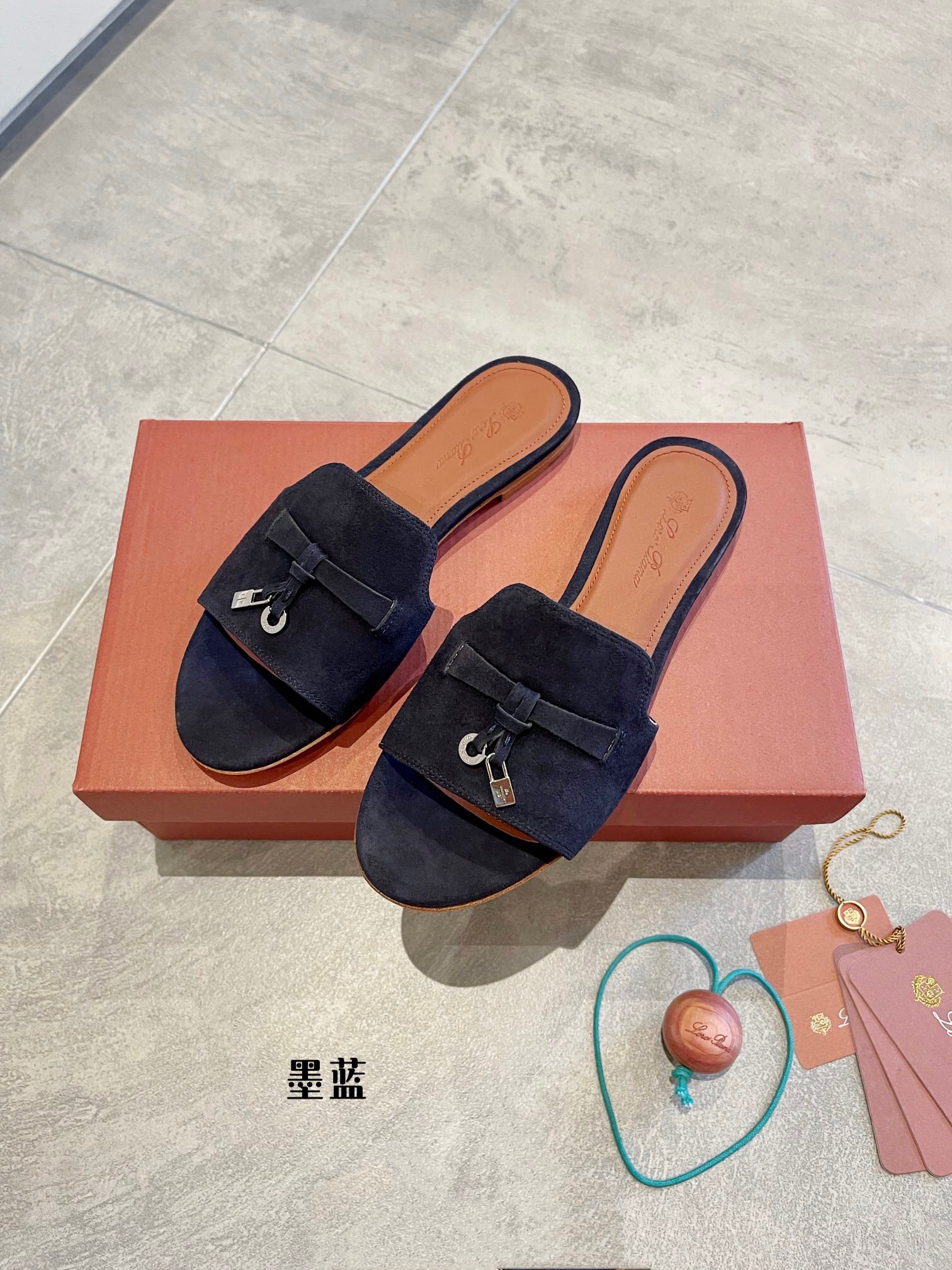 Loro Piana Charms Slipper Women Slippers Size 36-41