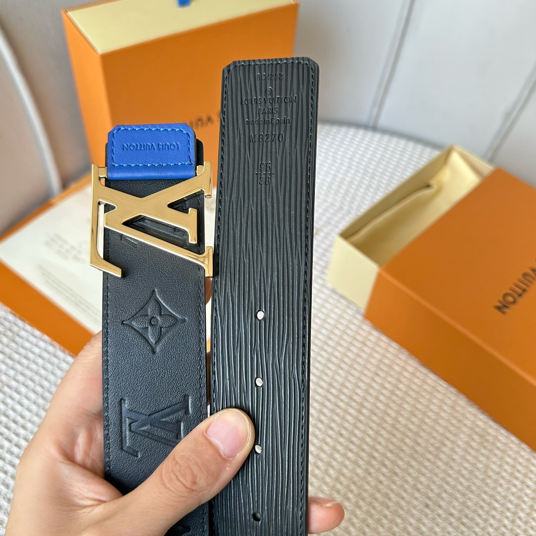 Louis Vuitton Men Belt Width 4cm