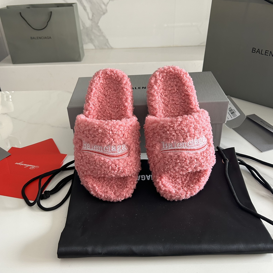 Balenciaga 23FW New Winter Slippers Size 35-41