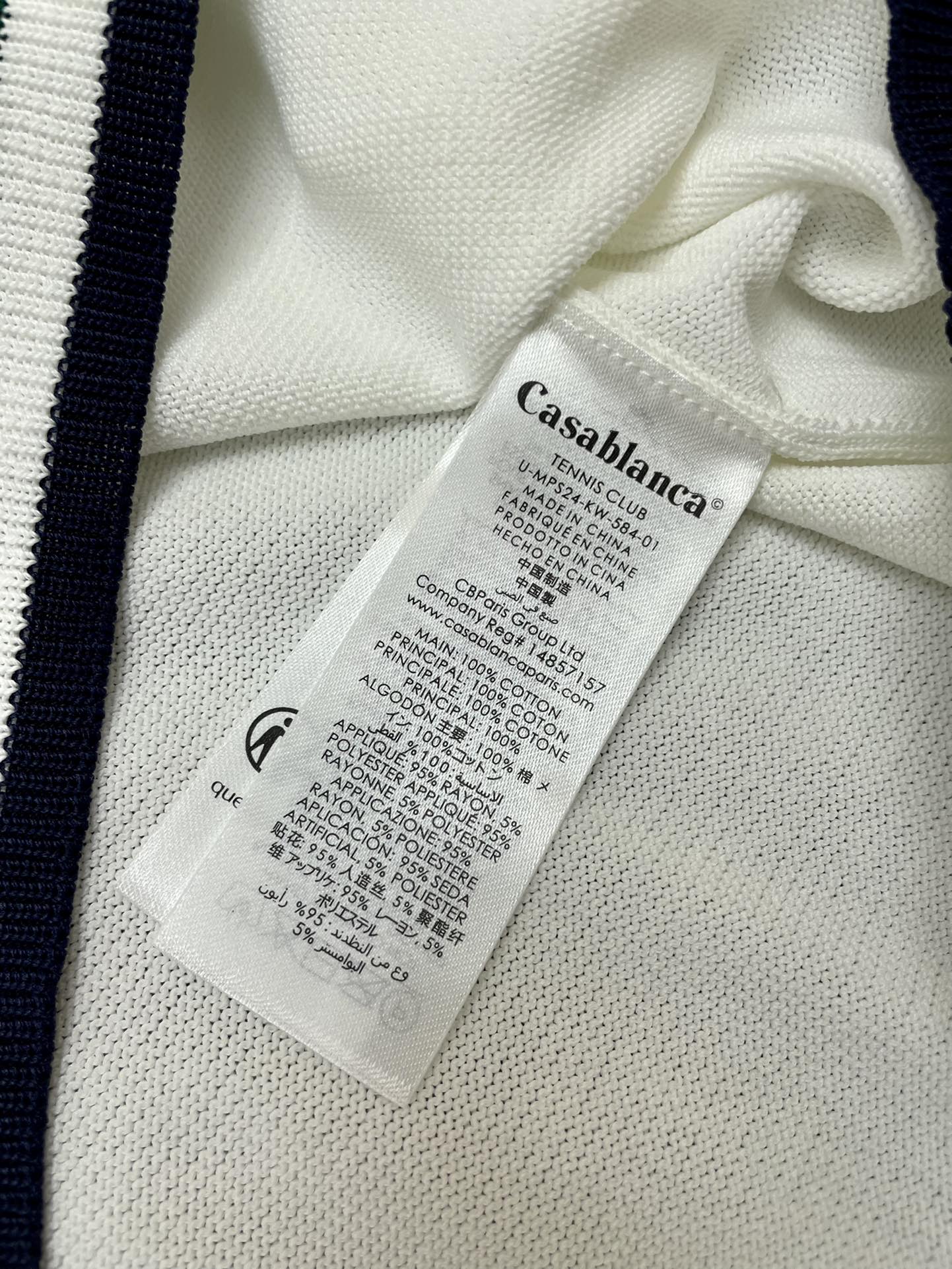 Casablanca Polo Shirt Size S-XL