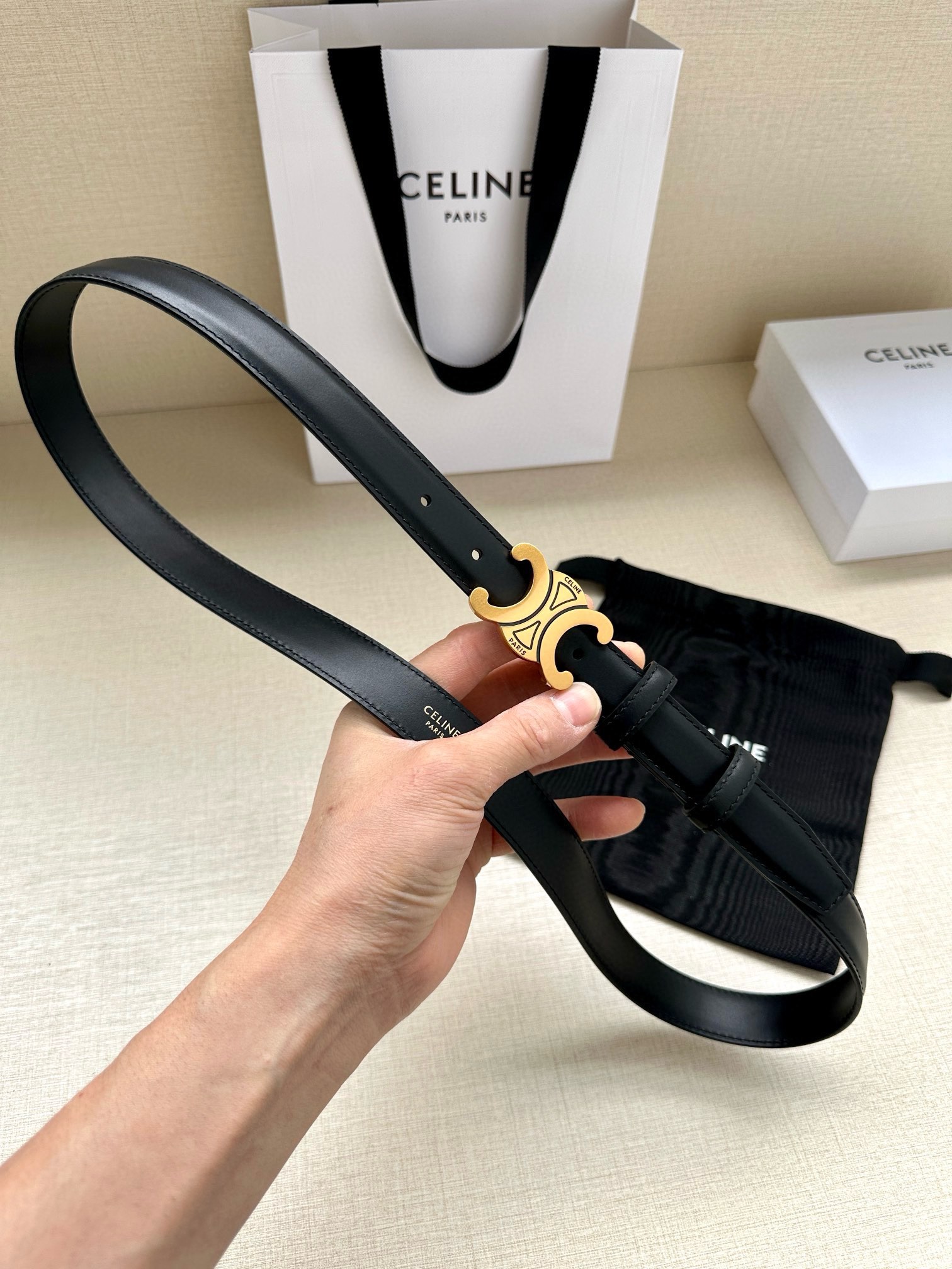 Celine Women Belt Width 2.5cm
