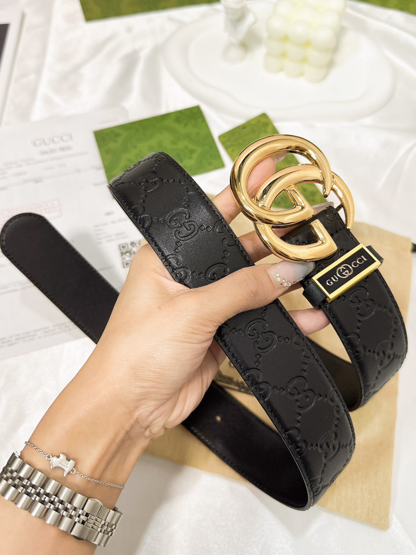 Gucci Men Belt Width 3.8cm