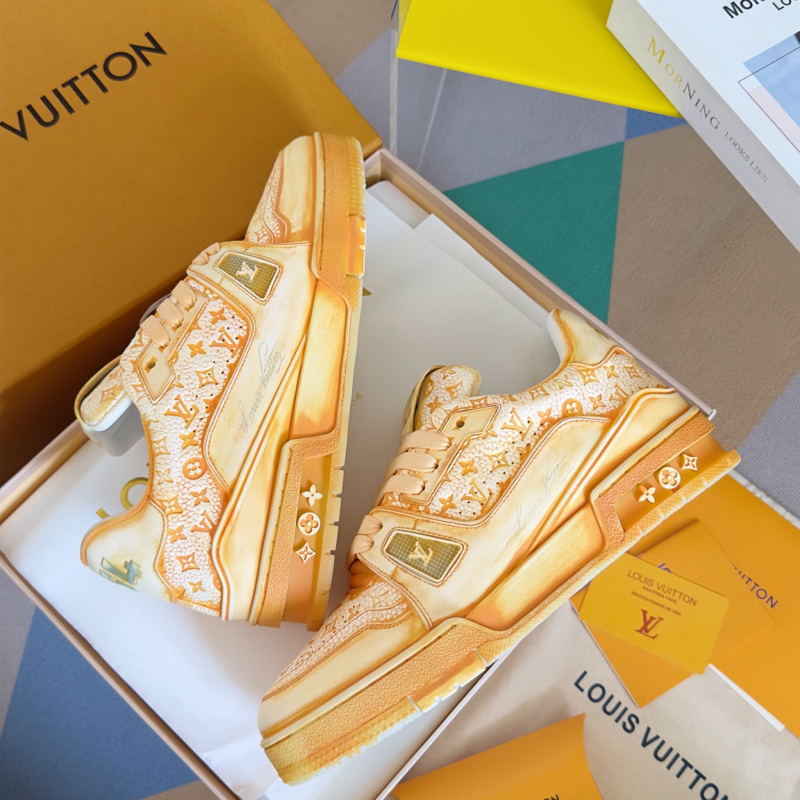 Louis Vuitton 2024ss Trainer Sneaker Size 36-46