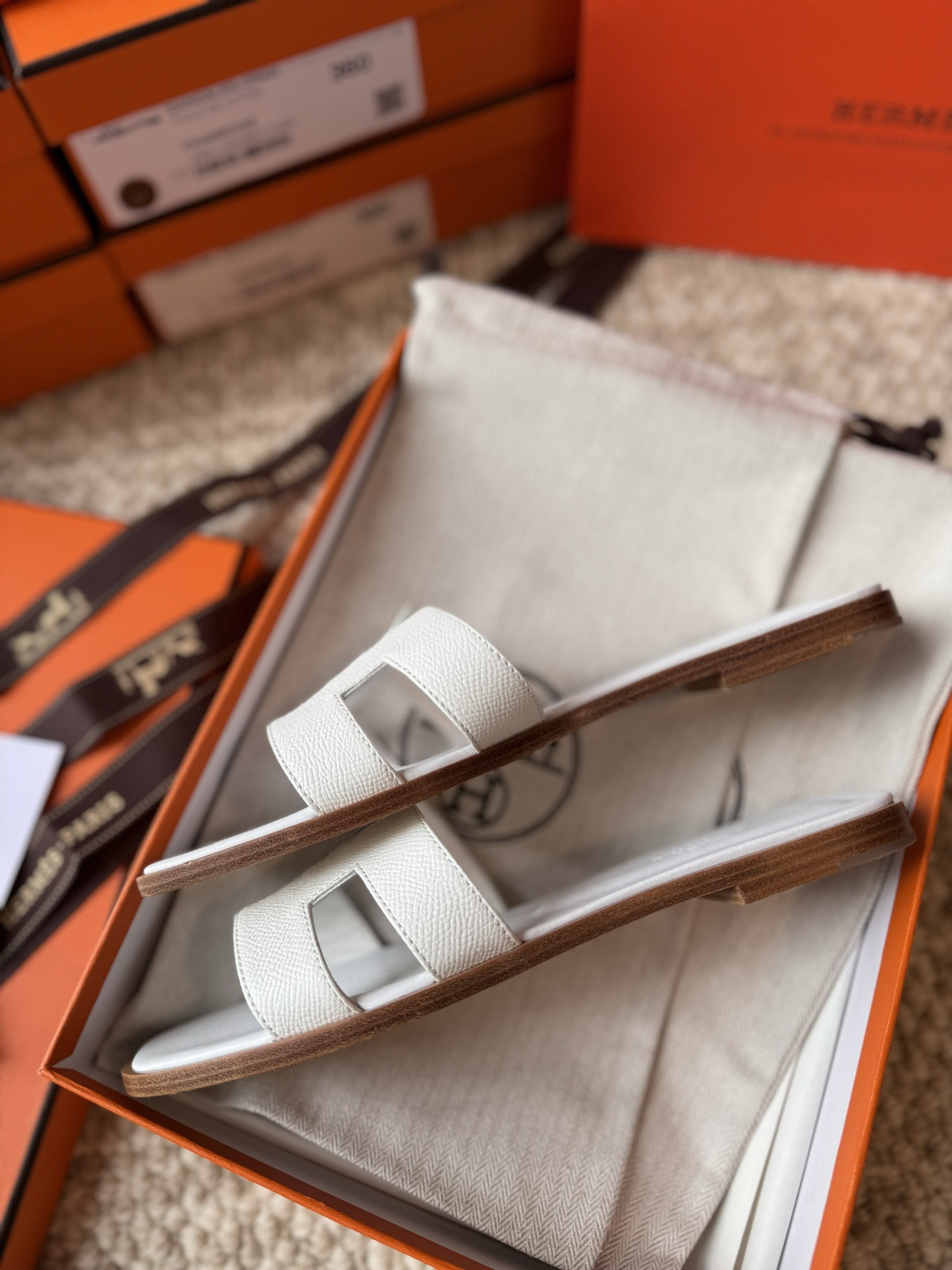 Hermes Oran Slippers Size 36-41