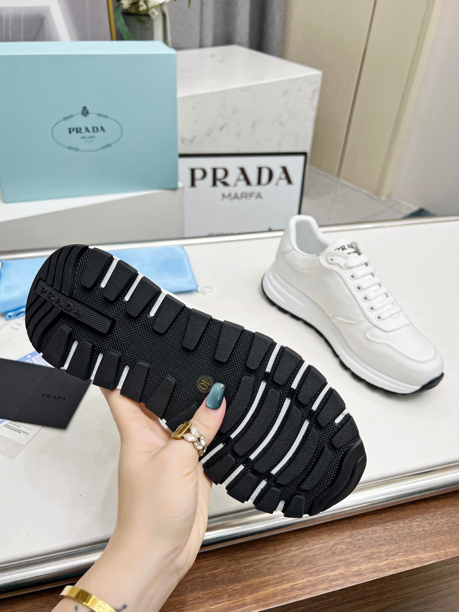 Prada 2024 New Prax 01 Re-Nylon Sneaker Size 36-46