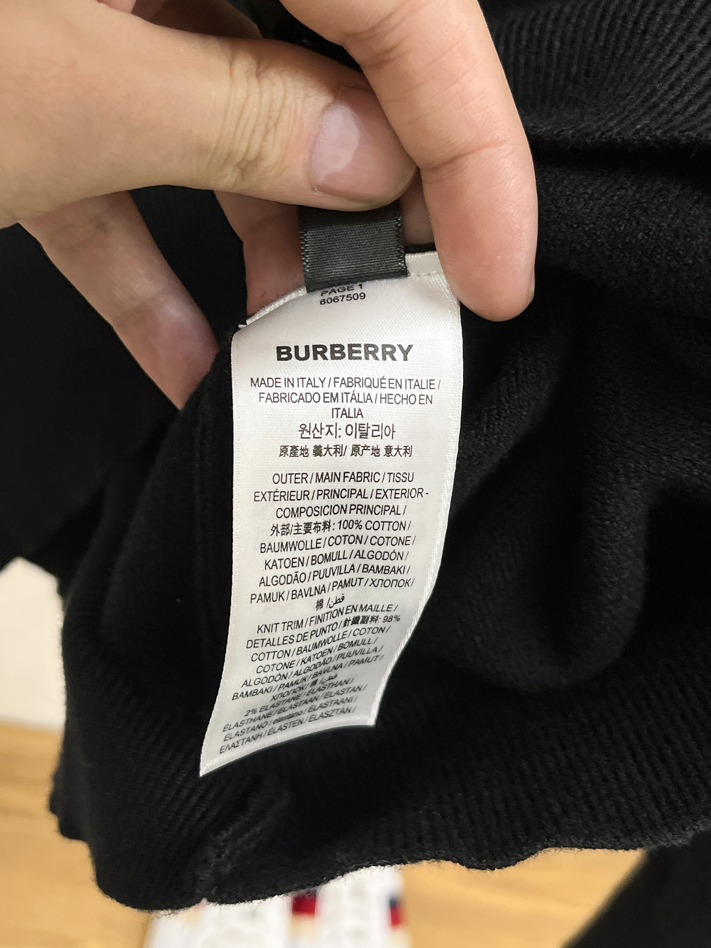 Burberry Unisex Sweatshirt Size M-XXXL