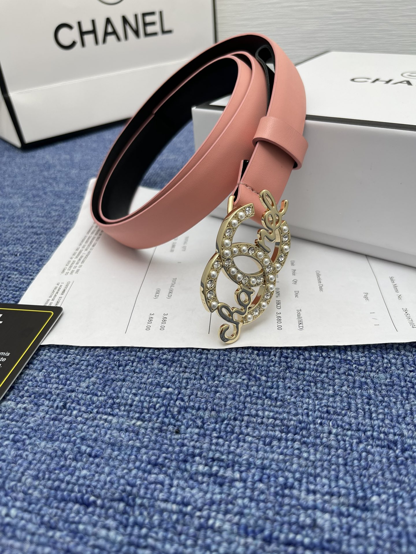 Chanel Women Belt Width 2cm