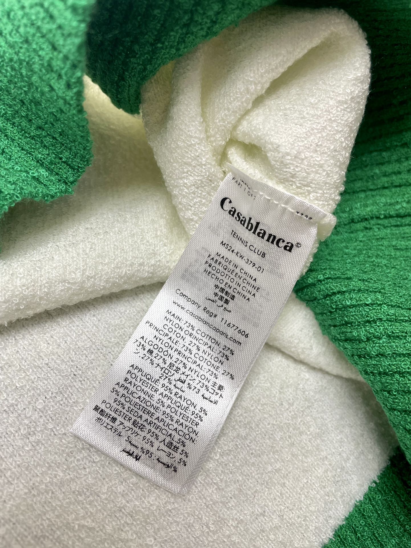 Casablanca Polo Shirt Size S-XL