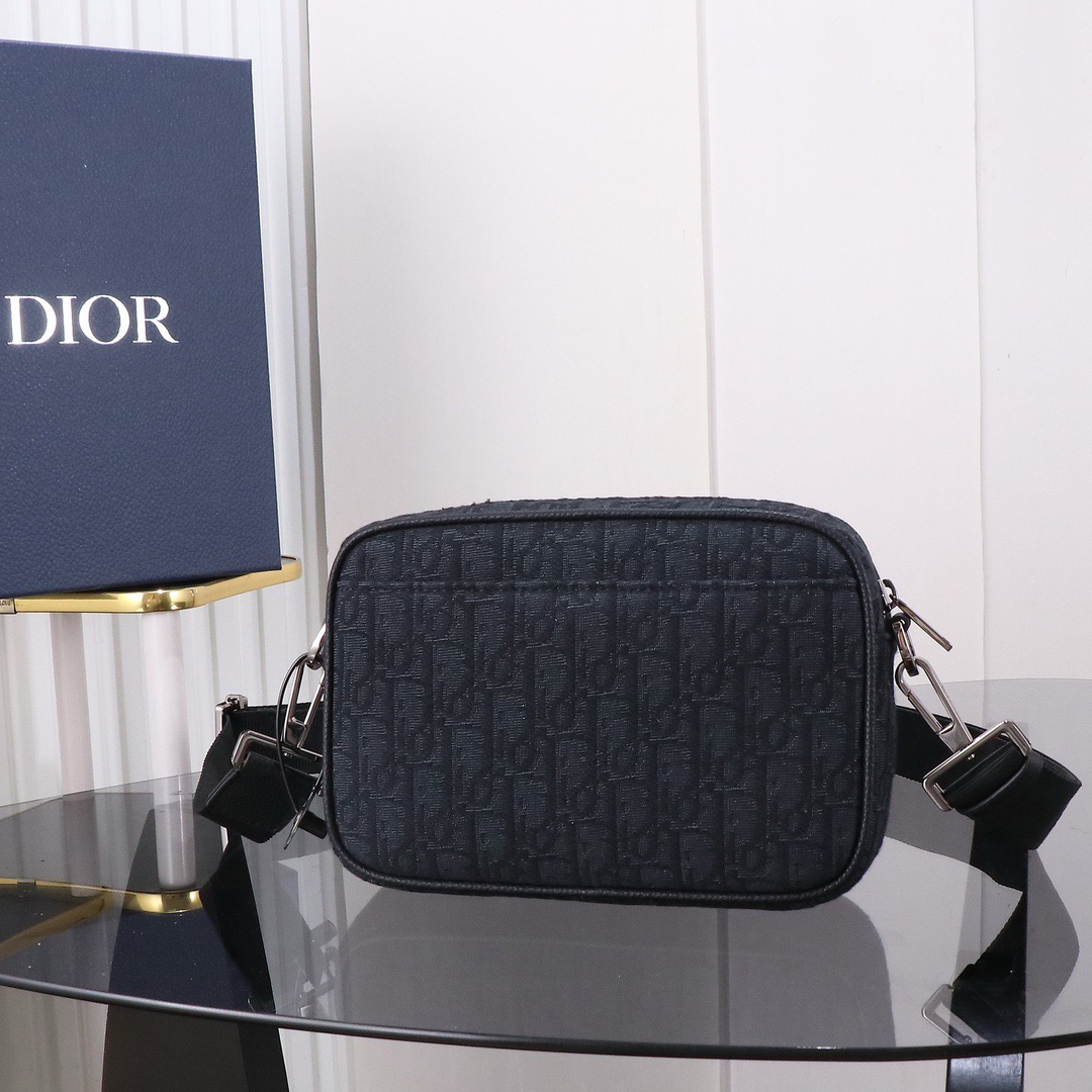 Dior Oblique Galaxy Men Shoulder Bags Size 22*15*6cm