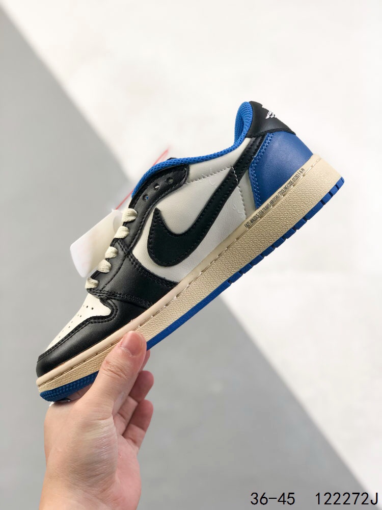 Nike Air Jordan 1 x Travis Scott Low Top Sneaker Shoes Gr. 36-46