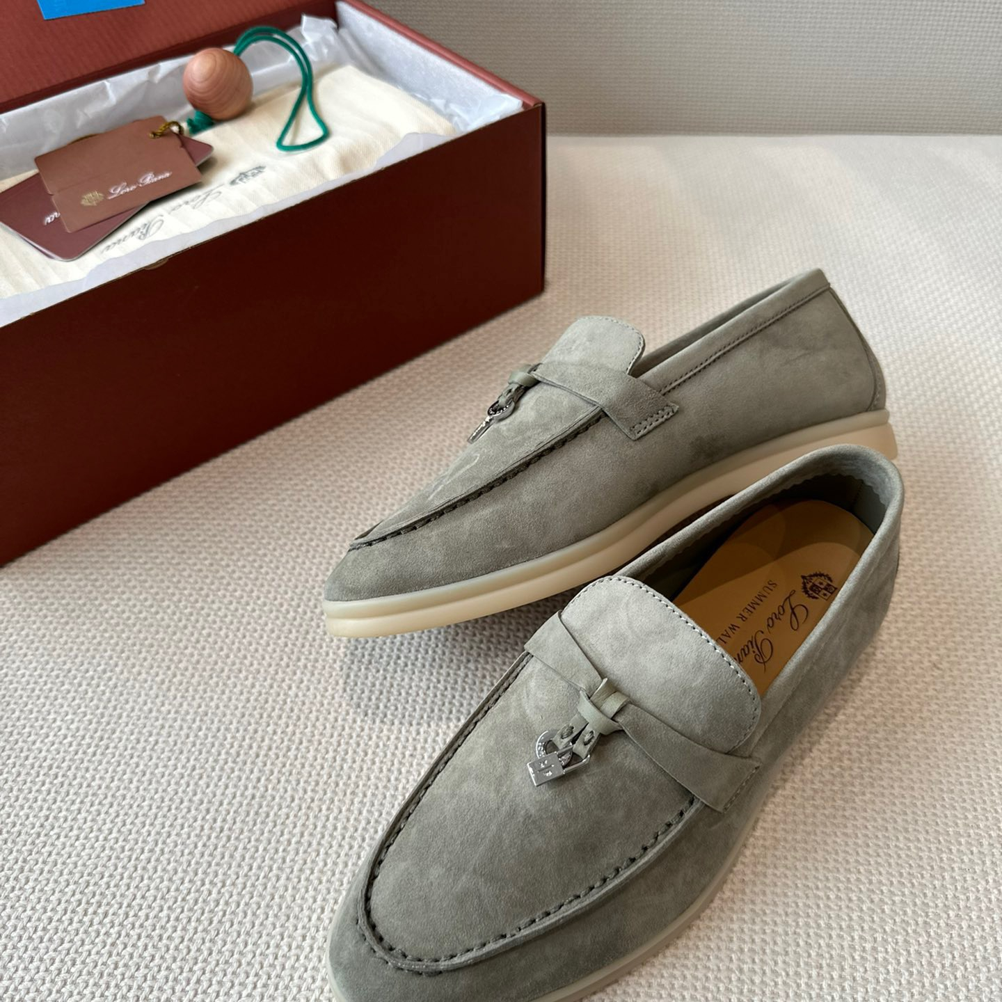 Loro Piana Men Women Loafers Size 36-45