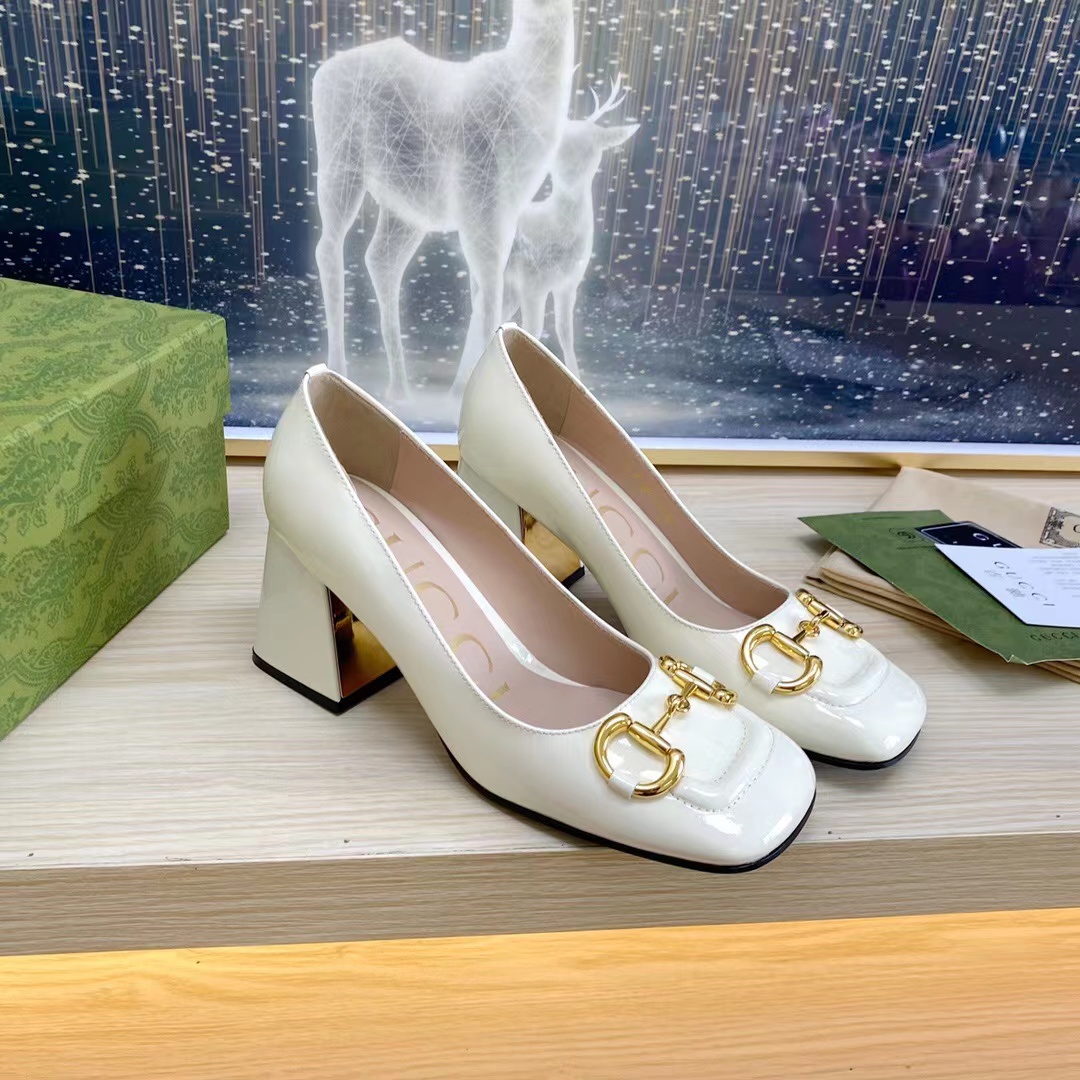 Gucci With Horsebit Pumps Size 35-41 7-Color