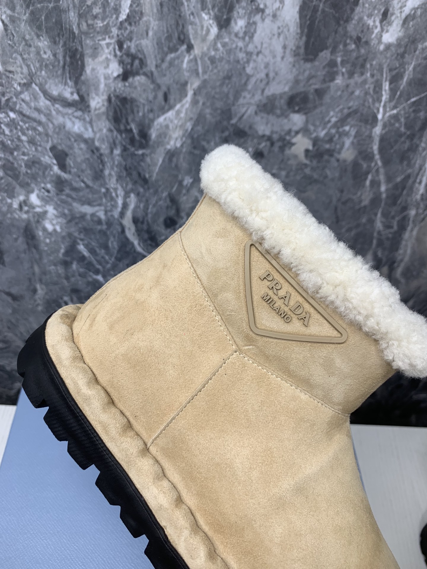 Prada Women Snow Boots Brown Size 36-41