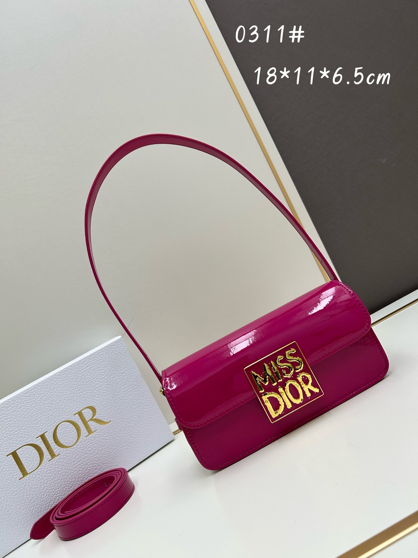 Dior Miss New Women Shoulder Bags Size 18*6.5*11cm