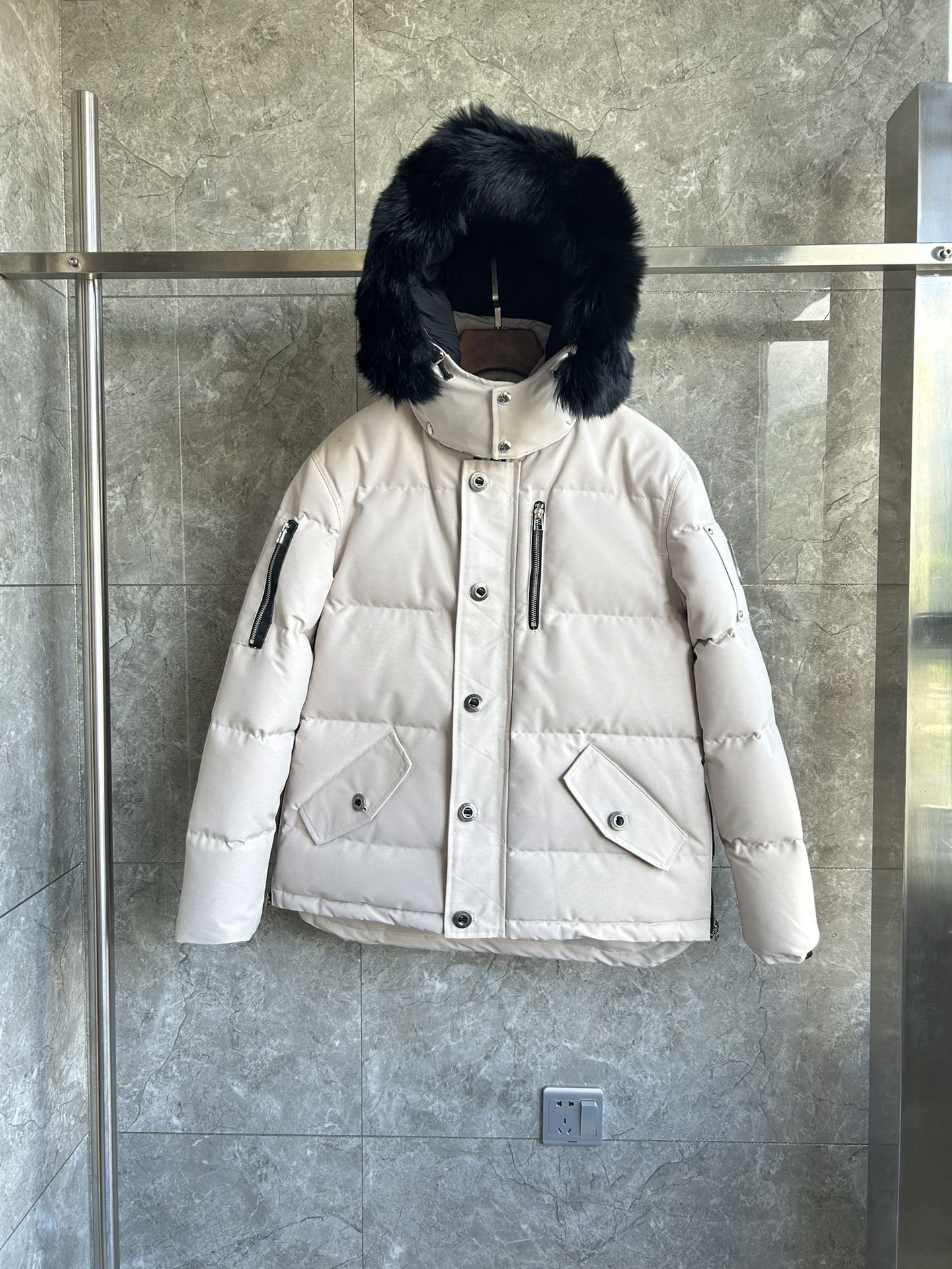 Moose Knuckles 06 Men Winter Jacket Size S-XXL Beige